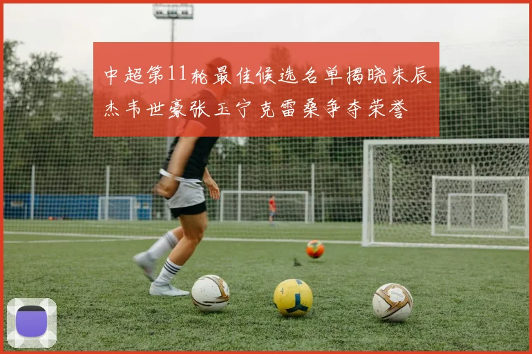 中超第11轮最佳候选名单揭晓朱辰杰韦世豪张玉宁克雷桑争夺荣誉